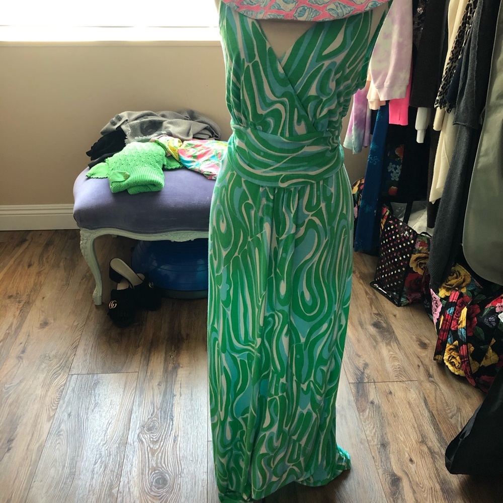 Lilly Pulitzer XL Maxi Dress- fun flirty easy 👗
